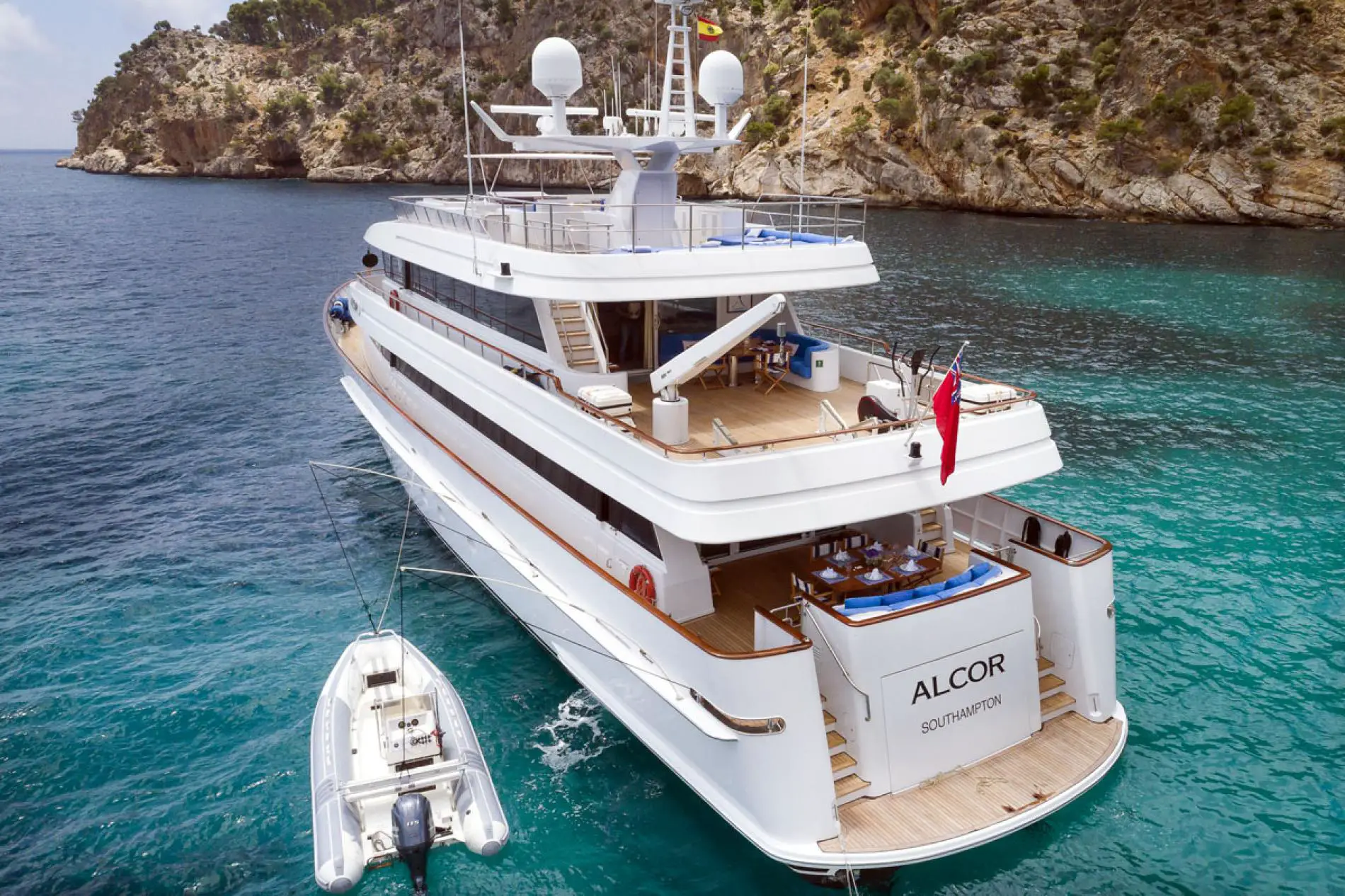 ALCOR Yacht • Heesen • 2000 • owner Rafael Del Pino y Calvo-Sotelo