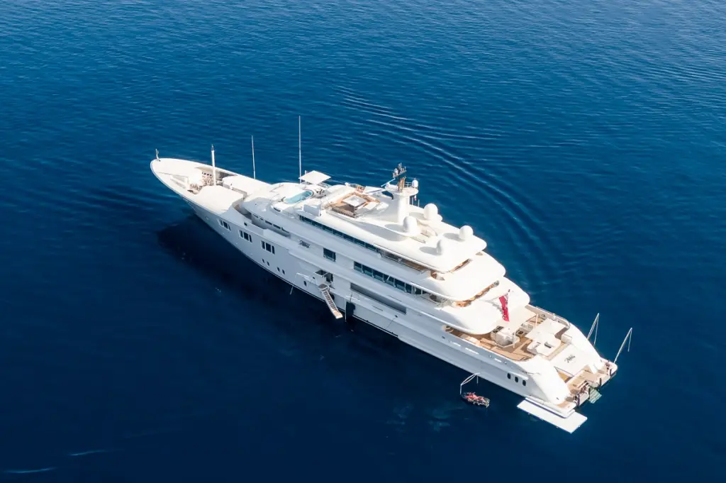 LADY E Yacht • Amels • 2006 • Owner David Russell