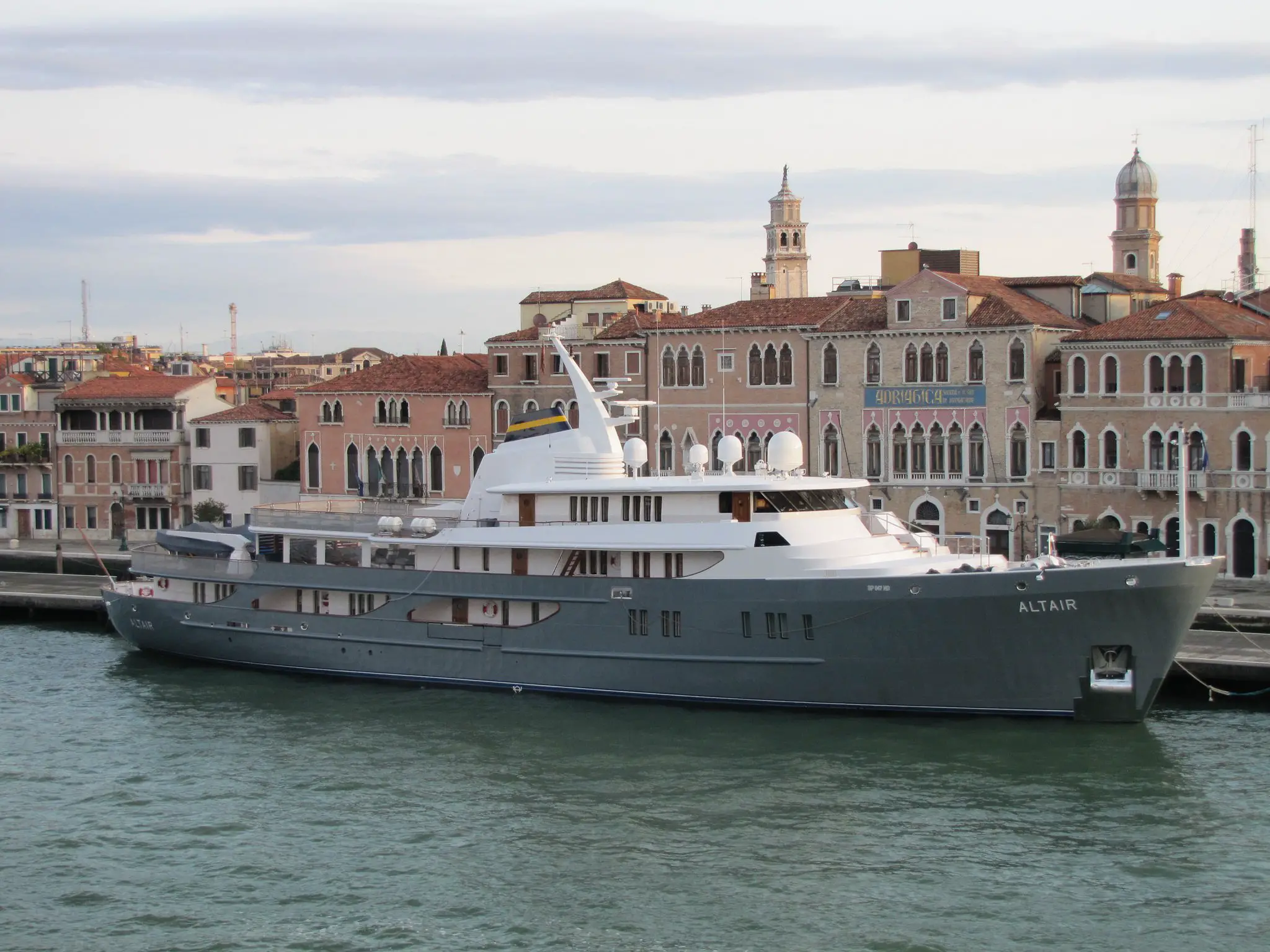 ALTAIR III Yacht • Amels • 1974 • Owner Diego Della Valle